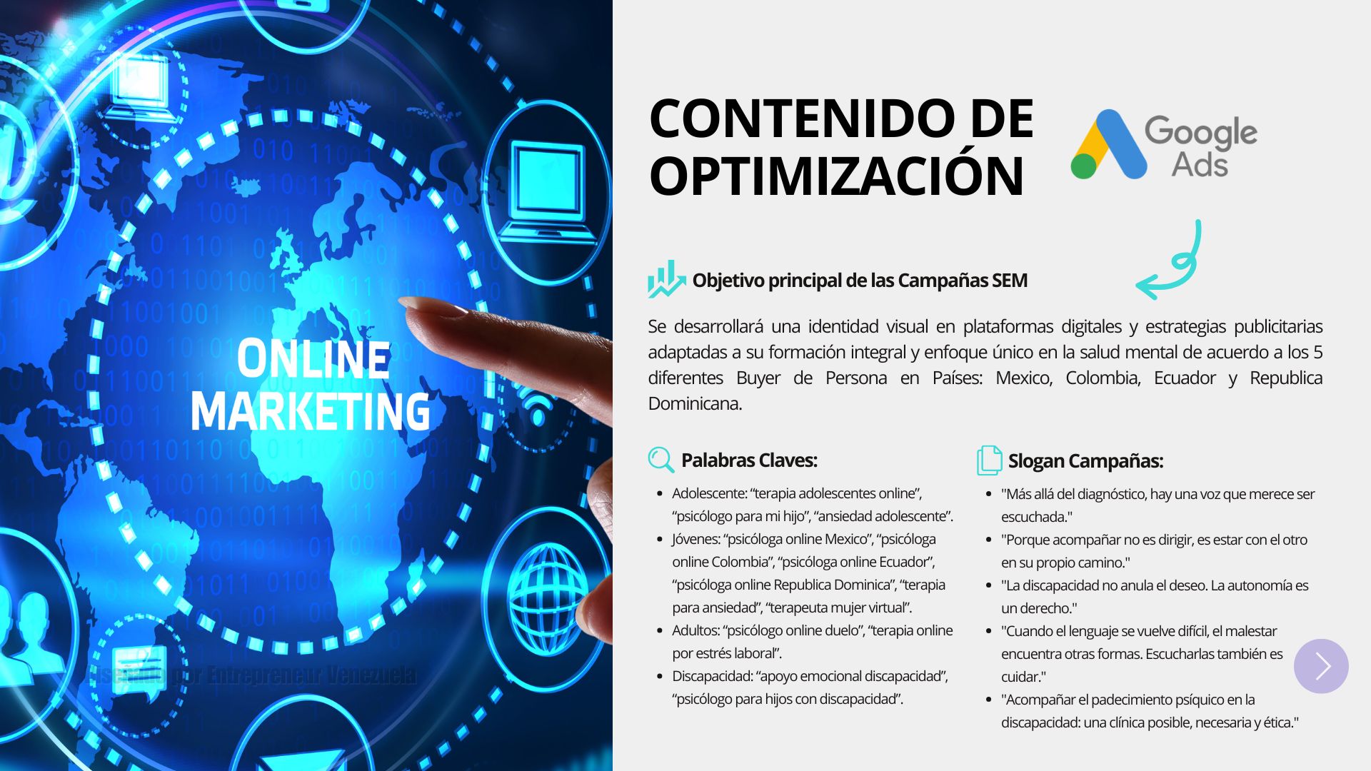 2do modelo de negocio de Marketing Digital liliana granado salud mental 