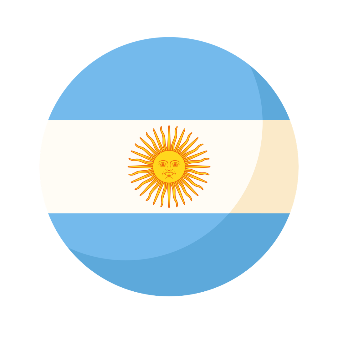 Bandera de Argentina, país donde se ha posicionado la empresa
